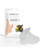 Load image into Gallery viewer, SunewMed+ Nourishing Foot Cream Mask Olive Oil (1pc)