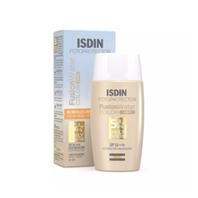 Load image into Gallery viewer, ISDIN - Fotoprotector ISDIN Fusion Water Color SPF 50 (Tinted Face Sunscreen - LIGHT) (50 ml)