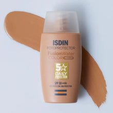 Load image into Gallery viewer, ISDIN - Fotoprotector ISDIN Fusion Water Color SPF 50 (Tinted Face Sunscreen - MEDIUM) (50 ml)