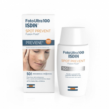 Load image into Gallery viewer, Foto Ultra 100 ISDIN Spot Prevent Fusion Fluid SPF 50+ (Face Sunscreen - not tinted) (50 ml)