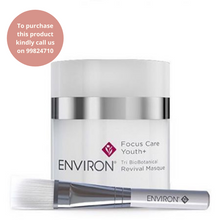 Load image into Gallery viewer, ENVIRON Focus Care Youth+™ Tri BioBotanical Revival Masque (50ml jar + brush included)