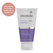 Load image into Gallery viewer, ENVIRON Focus Care Clarity+™ Botanical Infused Sebu-Wash Gel Cleanser (150ml)