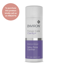 Load image into Gallery viewer, ENVIRON Focus Care Clarity+™ Botanical Infused Sebu-Tone Clarifier (100ml)