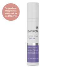 Load image into Gallery viewer, ENVIRON Focus Care Clarity+™ Botanical Infused Sebu-Spot Blemish Gel (10ml)