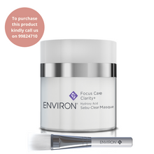 Load image into Gallery viewer, ENVIRON Focus Care Clarity+™ Hydroxy Acid Sebu-Clear Masque (50ml)