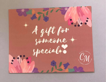 Load image into Gallery viewer, Customised Gift Card