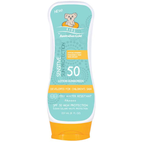 Australian Gold - Sunscreen lotion SPF 50 Kids Sensitive (237 ml)