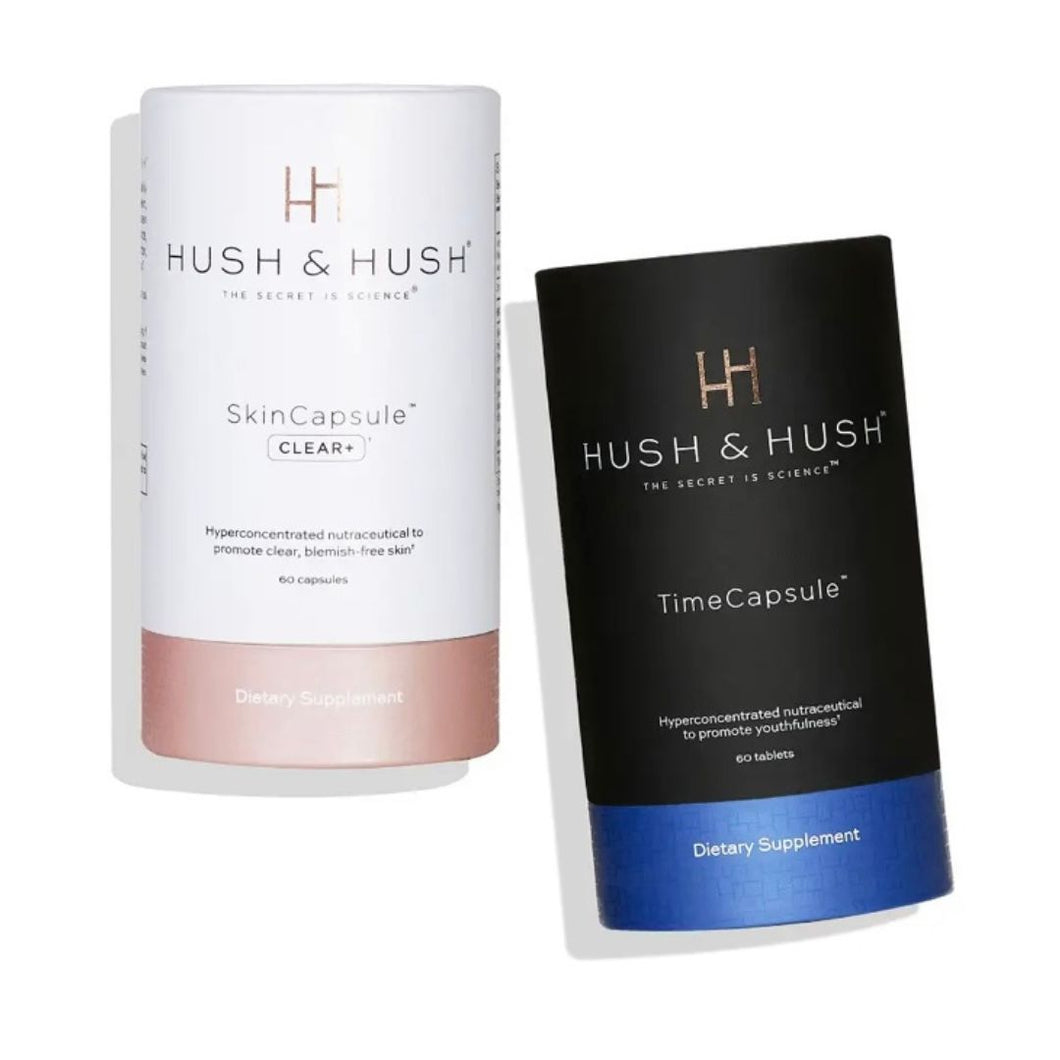 HUSH & HUSH Skin Set: For Acne-Prone Skin