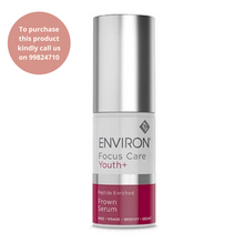 Load image into Gallery viewer, ENVIRON Focus Care Youth+™ Peptide Enriched Frown Serum (25ml)
