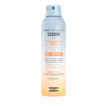 Load image into Gallery viewer, Fotoprotector ISDIN Transparent Spray Wet Skin SPF 50 (Body Sunscreen) (250ml)
